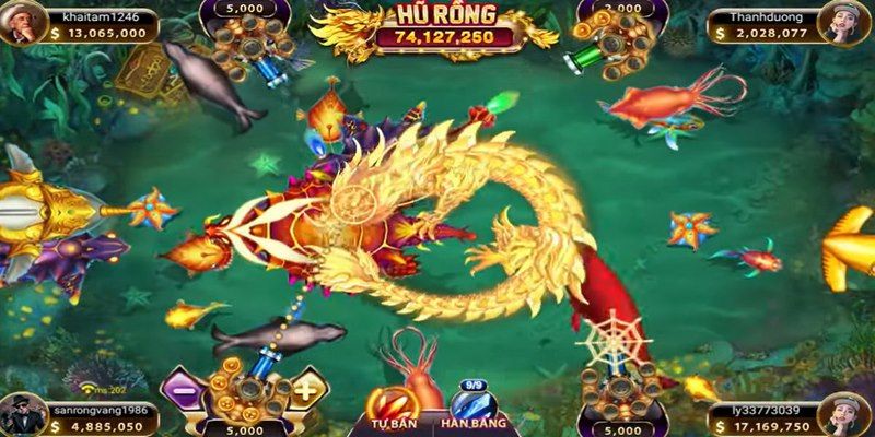 Bắn cá thần rồng gây ấn tượng với nhiều người chơi