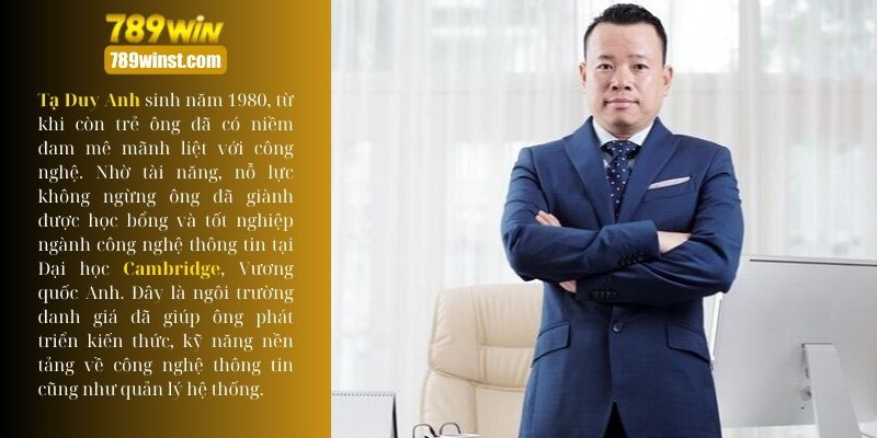 Ông Tạ Duy Anh chính là Tác giả 789Win